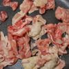 ふわふわ卵♡豚たまトマトの甘酢炒めの工程3