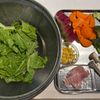【余り野菜消費】ハニーマスタードソースのデリ風温サラダの下準備