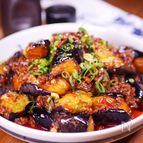濃厚な油味噌がうま～🤭理想の和風麻婆なすができちまった🙃
