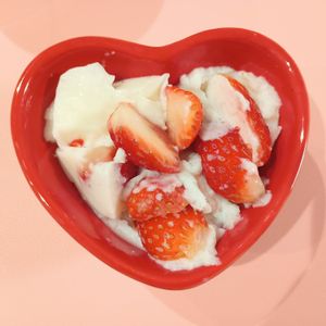 milkの作ってみた!投稿(すぐできる♪苺ミルク寒天)
