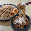楽ラク手抜キッチン🐶🐾の作ってみた!投稿(汁まで飲み干したくなる【濃厚なす豚つけ麺】)