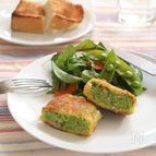 豆と野菜のグリーンコロッケ