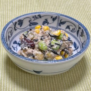キャピタンの作ってみた!投稿(簡単なのに栄養豊富！『ひじきとお豆のデリ風ツナマヨサラダ』)