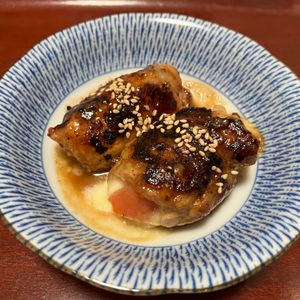 りんごの作ってみた!投稿(【豚トマチーズ焼き】じゅわっと溢れる旨味♡巻いて焼くだけ！)