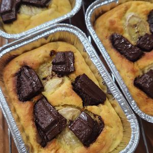 1429781の作ってみた!投稿(【油・砂糖不使用】ふわもち♪米粉のバナナケーキ)