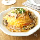 【きのこ天津飯】ボリューム満点！