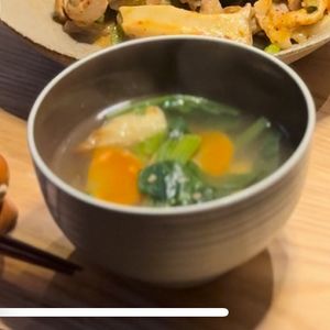 funinmans_mesiの作ってみた!投稿(【ちくわとほうれん草のごま味噌スープ】最高においしい！)