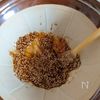 辛旨!【チンゲン菜とちくわのナムル】今日のおつまみの工程2