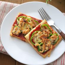【高たんぱく・低糖質】厚揚げピザトースト・グリルで簡単