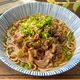 甘めのつゆにガッツリお肉！【肉そば】年越しや節分にも◎