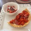 こむぎの作ってみた!投稿(トマトと生ハムのタルト)