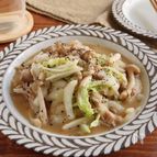 あっという間に完成！白菜とツナのバター醤油炒め