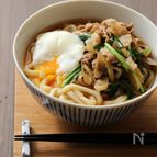 甘辛豚ごぼううどん