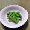 めぇの作ってみた!投稿(和えるだけ！やみつき！スナップえんどうのナムル)