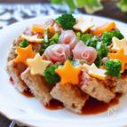 Xmasメニュー♪リースハンバーグ