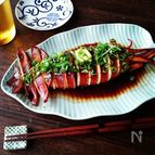 屋台風香ばしイカ焼き〜燻製バター風味〜