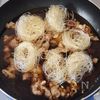 ワンパン~たけのこと豚肉の春雨煮の工程3