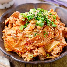 【大根豚キムチ炒め】大根がおいしい！ご飯が進むおかず♬