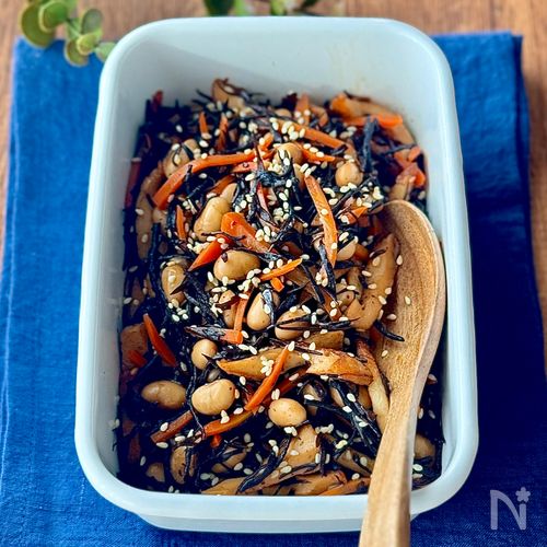 まろやかでやさしい♩ひじきの炒り煮