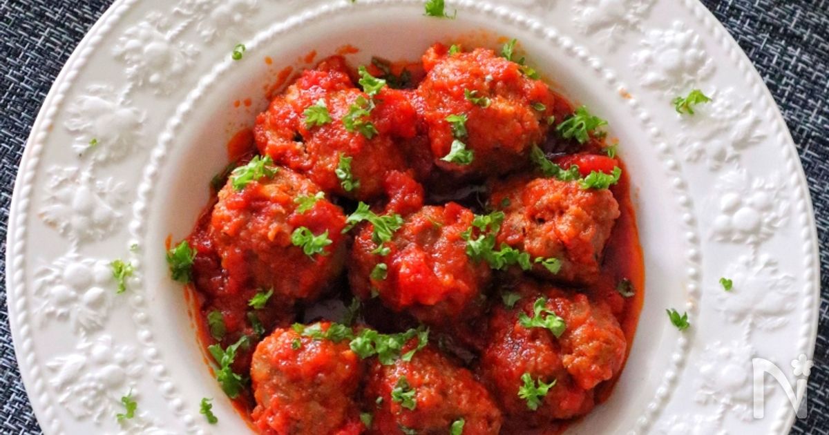 ハピネコ♡温めいらずのミートボール トマト 20250515_mamakoda_MB_tomato.jpg