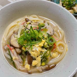 633toの作ってみた!投稿(ねぎカニカマあんかけうどん)