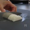 【小松菜と長芋の梅和え】丼やそうめんにも!の工程3