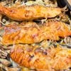 kimiの作ってみた!投稿(【秋鮭ときのこの和風チーズ焼き】トースターで秋の簡単ごちそう)