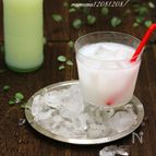 柚子の手作りカルピス風。(乳酸飲料)