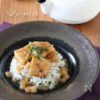かじきまぐろと大根のだしかけごはん