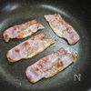 カリカリベーコンのふんわりオムレツの工程1