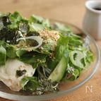 中途半端な焼肉のたれ消費にも！豆腐入りチョレギサラダ風
