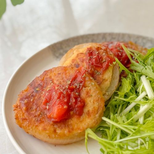 【ヘルシーなのに満足感大】玉ねぎバーグ