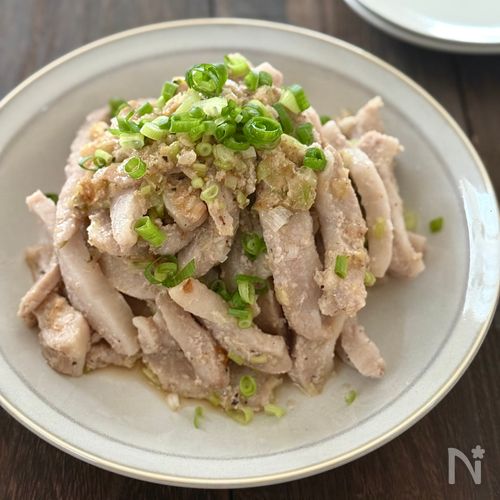 豚トロのネギ塩焼き