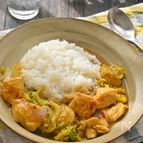 とろ～り旨い♪白菜たっぷり塩麹チキンカレー