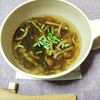 M＊Pの作ってみた!投稿(するりと飲める♪なめこともずくの和風スープ)