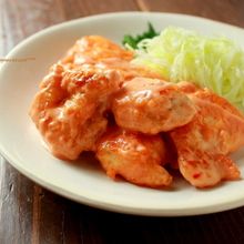 簡単、ヘルシー鶏マヨ