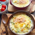 白菜とハムのうま味たっぷり和風グラタン