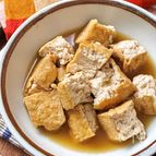 【レンジで手間なし！】じゅんわり味染み♡厚揚げの煮物