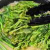 【菜の花としらすのワンパンパスタ】春の味覚を楽しむの工程4