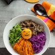 ハロウィンカラーで作るビビンバ