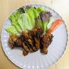 ゆいの作ってみた!投稿(フライパンで♪照りツヤ♡『手羽元のローストチキン』)