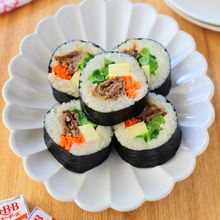 チーズとたっぷり野菜のやみつきキムパ