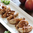 トロっと甘ウマ！無花果の肉巻き。