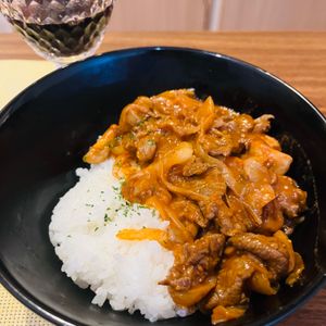 金の作ってみた!投稿(ルーいらずのビーフストロガノフ)