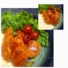サトちゃんの作ってみた!投稿(包丁不要！てりやきつくねバーグのタルタルソース)