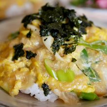 トロロと卵は相性良し♡『トロロたまご丼』