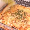 重ねて焼くだけ！◎簡単なのに本格的✨【春巻きの皮でラザニア】の工程6