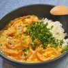 楽ラク手抜キッチン🐶🐾の作ってみた!投稿(味付けはうどんスープ♪【とろふわかに玉丼】5分で完成！)