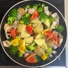 ごろっと野菜と鶏肉の塩麹アヒージョ風炒めの工程4