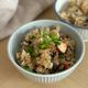 『鮭とひじきの炊き込みご飯』栄養たっぷり！